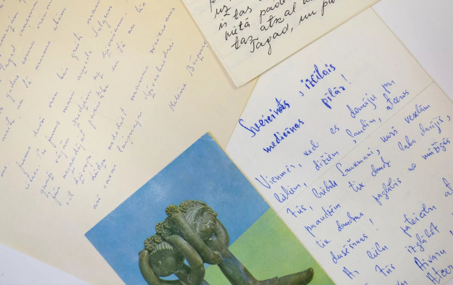 Four thank you cards with handwritten messages for medical professionals